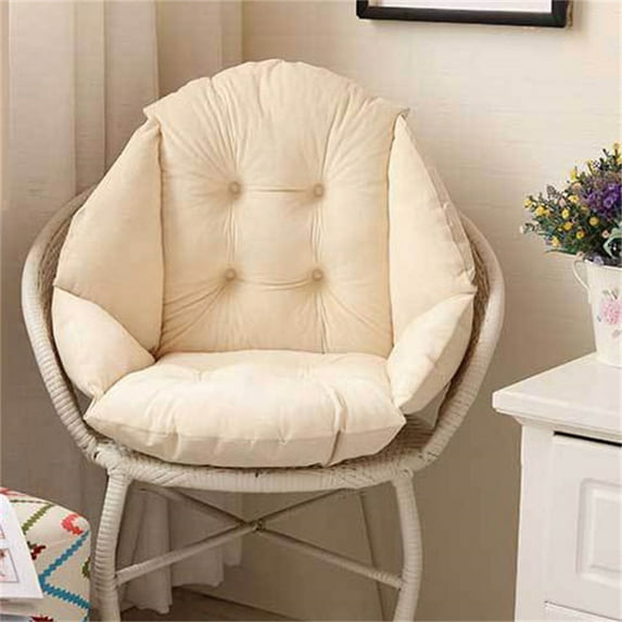 LACKUST Chair Seat Cushion Clearance,Warm Comfort Office Chair Cushion,Clearance Cushions for Patio Chairs,Beige