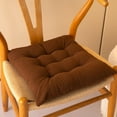 thumbnail image 1 of LACKUST Chair Seat Cushion Clearance,Winter Warm Chair Cushions for Dining Kitchen Bedroom,Cushions for Outdoor Furniture,Brown, 1 of 6
