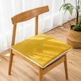 thumbnail image 1 of LACKUST Chair Seat Cushion,Non-Slip Plush Stool Chair Cushions,Bench Cushions for Outdoor Furniture,Yellow, 1 of 6