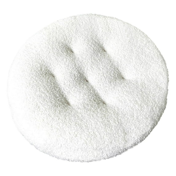 LACKUST Chair Seat Cushion,Prolonged Sitting Increased Thickness Chair Seat Cushions,Office Chair Cushion for Butt,White