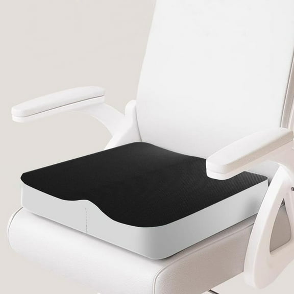 LACKUST Chair Seat Cushion,Sedentary Magic Office Chair Cushion Designed for Students and Professionals,Patio Cushions for Outdoor Furniture,Black