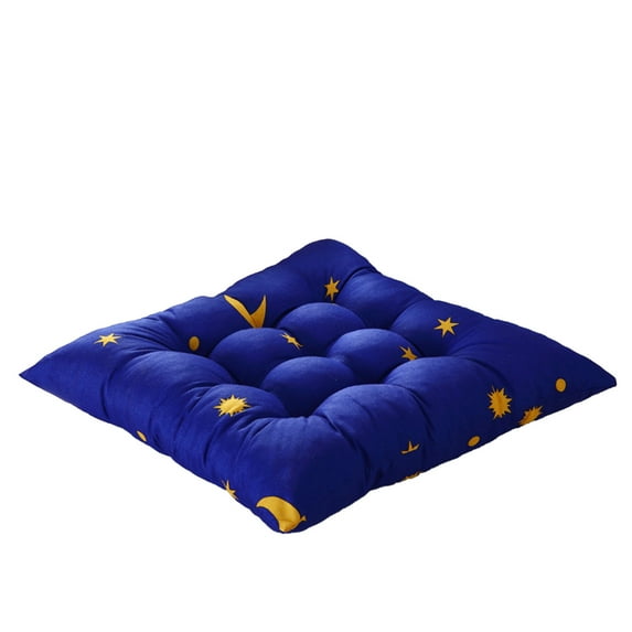 LACKUST Chair Seat Cushion,Thickened Brushed Dining Chair Cushions for All Seasons,Clearance Cushions for Patio Chairs,Blue