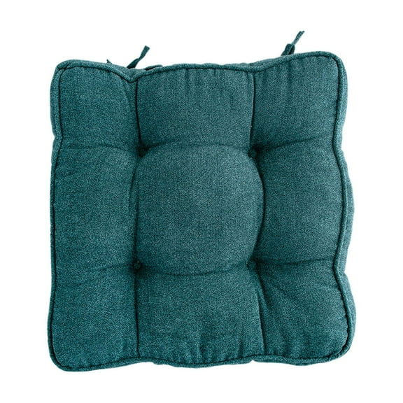LACKUST Chair Seat Cushion,Tufted Chair Cushions for Dining Kitchen Bedroom Living-room Chairs,Chair Cushions for Outdoor Furniture,Blue
