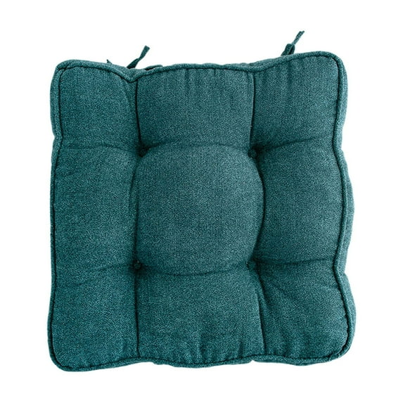 LACKUST Chair Seat Cushion,Tufted Chair Cushions for Dining Kitchen Bedroom Living-room Chairs,Chair Cushions for Outdoor Furniture,Blue