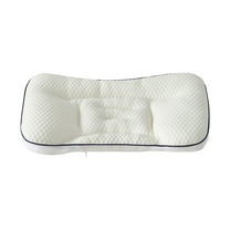 LACKUST Children's Cervical Orthopedic Pillow - Home SPA Massage Sleeping Pillow,White