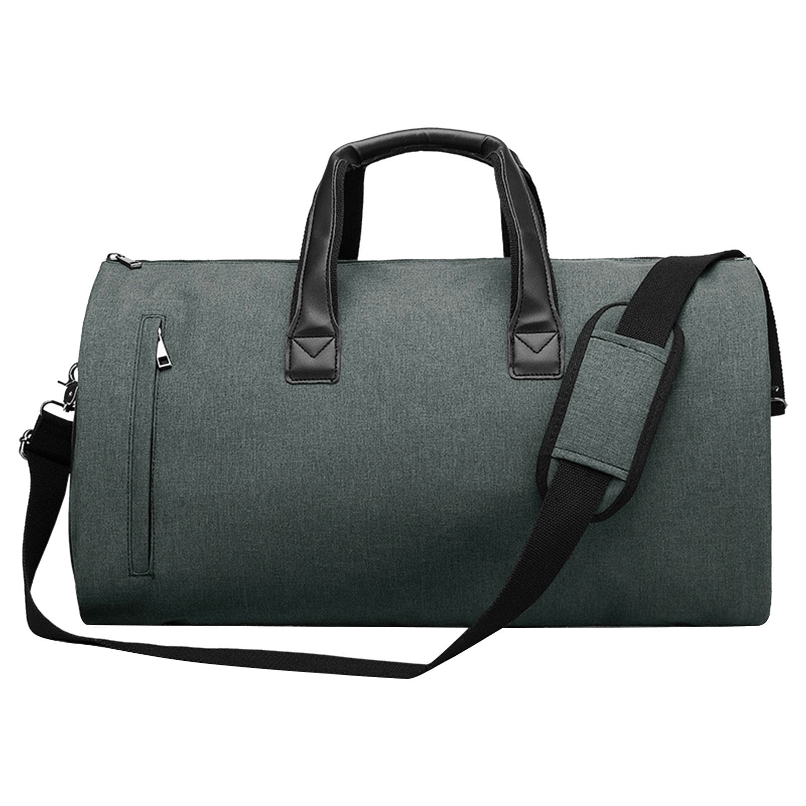 LACKUST Convertible Duffle Garment Luggage, Large Capacity, Inner Compartment, Suit Bag,Dark Gray