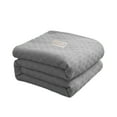thumbnail image 1 of LACKUST Cotton Throw Blanket Clearance ,Twin Size Warm Blanket,78.7x59.1in Lightweight Soft Blankets for All Season,Gray, 1 of 6