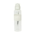 thumbnail image 1 of LACKUST Cute Water Bottle for Girls,Summer Sports Water Cup Women's Unbreak Portable Plastic Cup Large Capacity High Beauty Student Straw Cup Small 14.20z,Plastic,White, 1 of 2