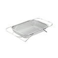 thumbnail image 1 of LACKUST Dish Drying Rack Over Sink, Expandable Stainless Steel Roll Up Dish Rack with Utensil Holder, Space Saving Sink Drainer, 1 of 4