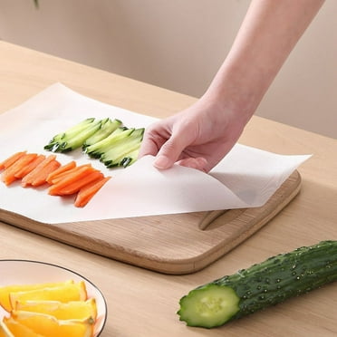 LACKUST Disposable Chopping Board Mat,Cutting Boards for Kitchen Clearance,Paper Kitchen Mat for Food Cutting,White