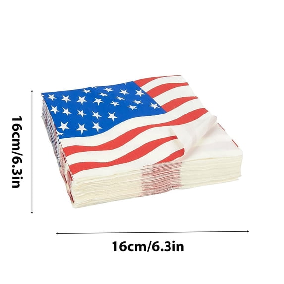 LACKUST Disposable Party Supplies Dinnerware Set for Birthday Wedding,4th of July Party Supplies Set - Disposable Paper Cups, Tissue, Cutlery, Tableware Decorations