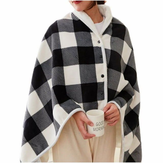 LACKUST Electric Throw Heated Blanket,55x31in 3 Stage Temperature