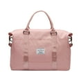 thumbnail image 1 of LACKUST Expandable Gym & Duffle Bags, Sports, Weekend Travel, Lightweight Overnight, For Men & Women,Pink, 1 of 7