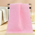 thumbnail image 1 of LACKUST Face Towels and Washcloths,Five-color Bear Embossed Plain Face Towel - Soft and Absorbent for Bathing and Cleansing,Pink, 1 of 5
