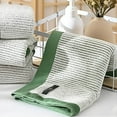 thumbnail image 1 of LACKUST Face Towels and Washcloths,Long Staple Cotton Bath Towels - Absorbent, Quick Drying, and Easy to Use,Green, 1 of 6