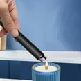 thumbnail image 1 of LACKUST Flameless Candle Lighter,Electric Plasma Lighter with Safety Switch,Windproof USB Rechargeable Lighter for Birthday Home Kitchen,Black, 1 of 9