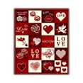 thumbnail image 1 of LACKUST Flannel Blanket ,Valentine's Day Blanket,39.4x27.6in Valentine's Day Blankets for Home Decor Holiday Gifts,A, 1 of 2