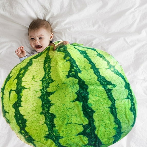 LACKUST Flannel Children's Blanket ,Summer Cool Blanket,31.5x31.5in Conditioning Blankets for Kids,Green