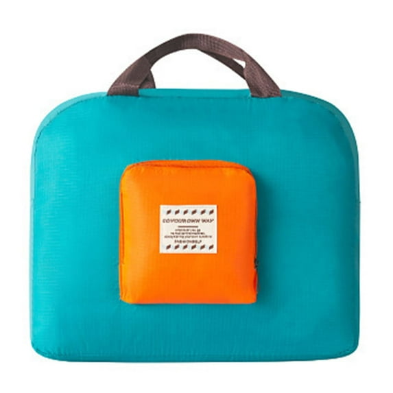 LACKUST Foldable Duffel Bags, Tote, Gym, Sports Shoulder, Large Luggage, Weekend Overnight, For Women & Men,Blue