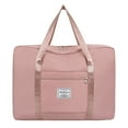 thumbnail image 1 of LACKUST Foldable Travel Duffel, Tote Carry, Sport Duffle, Weekender, Overnight, For Women & Girls,Pink, 1 of 9