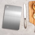 thumbnail image 1 of LACKUST Food Grade Stainless Steel Cutting Board,Cutting Boards for Kitchen Clearance,304,Dishwasher Safe,for Meat,Fruit,Veg,A, 1 of 6