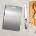 thumbnail image 1 of LACKUST Food Grade Stainless Steel Cutting Board,Cutting Boards for Kitchen Clearance,304,Dishwasher Safe,for Meat,Fruit,Veg,D, 1 of 6