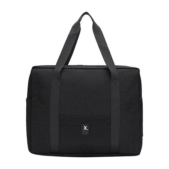 LACKUST Gym & Duffle Bags, Sports & Travel, Lightweight Overnight, For Men & Women, With Trolley Sleeve,Black