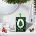 thumbnail image 1 of LACKUST Hand Towels for Bathroom,Christmas Hand Towels Set - Decorative Dish Towels with Embroidered Holiday Designs,Green, 1 of 7