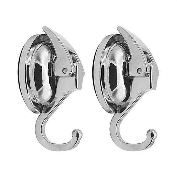 LACKUST Heavy Duty Suction Cup Hooks on Sale,2 Pack Suction Cup Hooks Vacuum Suction Cup Hooks Wall Hooks Heavy No Drilling Suction Hooks,Multicolor