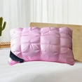 thumbnail image 1 of LACKUST Hotel Pillow - Ultra Soft Pillow Core Protects the Cervical Vertebrae, Household Pillow Core, Feather Velvet Twisted Pillow, 18.89X 29.13IN,Pink, 1 of 1