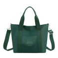 thumbnail image 1 of LACKUST Large Capacity Messenger Bag, Casual, Hand/Shoulder, Travel, Fitness, Shopping,Green, 1 of 9