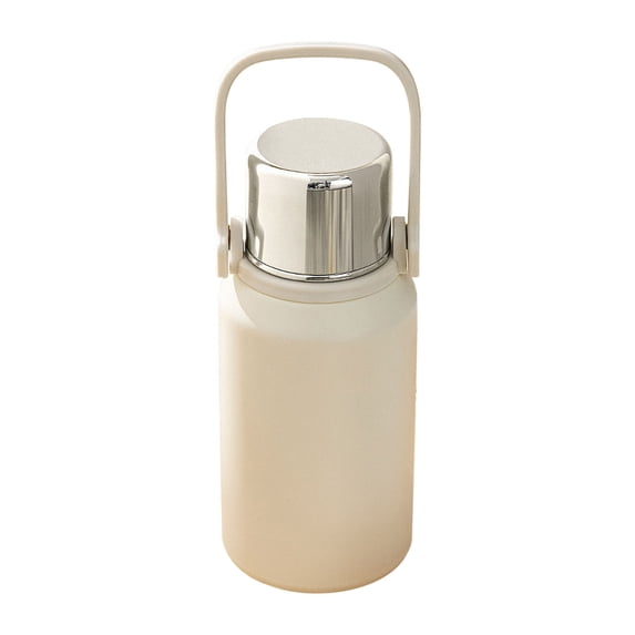 LACKUST Large Capacity Water Bottle - 800ml Tea Separation 316 Stainless Steel Outdoor Sports Portable Insulated Water Bottle