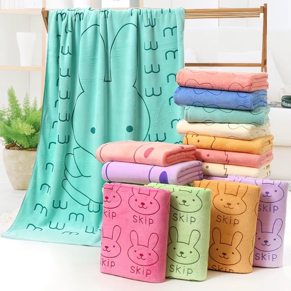 LACKUST Luxury Bath Towels,Large Microfiber Bath Towel - 70X140CM Beach Towel - Absorbent and Quick Drying for Swimming,H