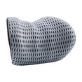 thumbnail image 1 of LACKUST Memory Foam Car Neck Pillow - Protective Lumbar Back Support, Breathable Car Headrest Cushion, Relieve Stress Car Seat Pillow,Gray, 1 of 6