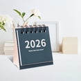 thumbnail image 1 of LACKUST Mini Desk Calendar Undated - 3-in-1 Triangular Flip Calendar with Countdown Tracker & Habit Punch Card for Stu-dents, Office, Home Planner, 1 of 6