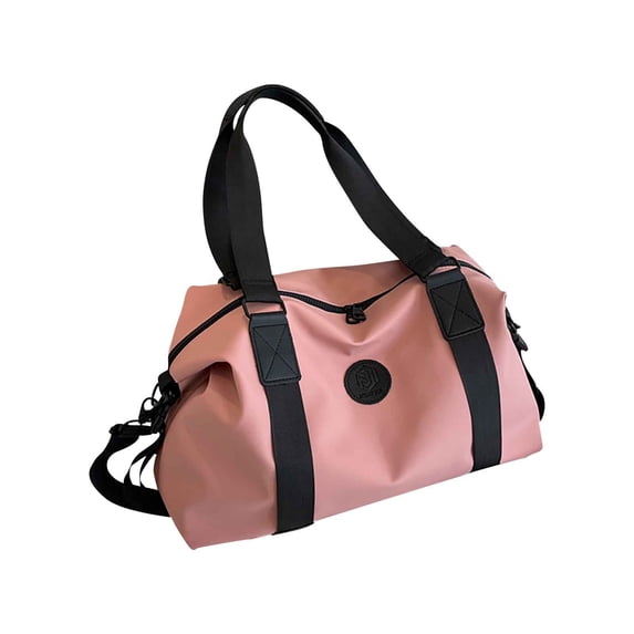 LACKUST New Large Capacity Crossbody Bag, Multiple Compartments, Cloth, Shoulder Style,Pink