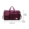 thumbnail image 1 of LACKUST New Large Capacity Crossbody Bag, Multiple Compartments, Cloth, Shoulder Style,Red, 1 of 2