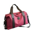 thumbnail image 1 of LACKUST New Large Capacity Crossbody Bag, Multiple Compartments, Cloth, Shoulder Style,Wine, 1 of 3