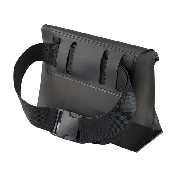 LACKUST Outdoor Drifting & Fishing Waistpack, PVC Beach, Water Resistant, Mobile Phone Bag,Black