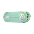 thumbnail image 1 of LACKUST Outdoor Portable Bluetooth 5.4 Speaker, Heavy Bass High Sound Quality, Long Battery Life, Stereo Pairing, TF Card/FM/USB, Compact Mint Green Wireless Speaker, 1 of 6