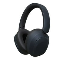 LACKUST Over-Ear Bluetooth Headphones Black - 2-in-1 Wired/Wireless, Foldable, Soft Headband, Low Latency, 8-Hour Battery, Bluetooth 5.4, 40mm Drivers for Gaming/Sports