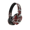 thumbnail image 1 of LACKUST Over-Ear Wireless Bluetooth 5.4 Headphones with Low Latency, Long Battery Life, Surround Sound, Foldable Soft Headband - for Sports & Gaming (Red), 1 of 3