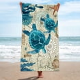 thumbnail image 1 of LACKUST Oversized Microfiber Beach Towel Double Sided Velour Quick Dry Sand Free Large Lightweight Soft Absorbent for Travel Pool Swimming, 1 of 6
