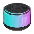 thumbnail image 1 of LACKUST Portable Bluetooth Speaker with LED Lights - Small Wireless Speaker for Outdoor, Stereo Pairing, TF Card Playback - Gift for Teens Bo-ys Gi-rls (Black), 1 of 8