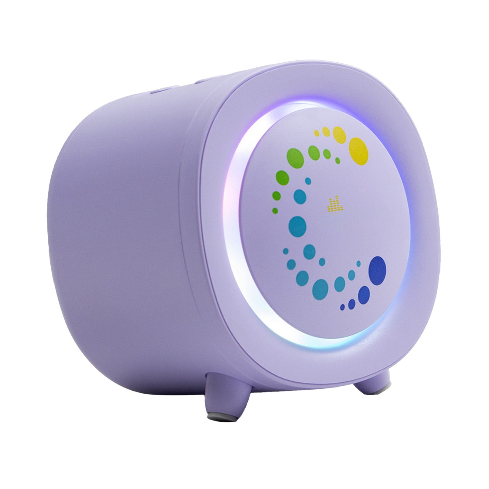 LACKUST Portable Mini Bluetooth Speaker with Deep Bass - Wireless Outdoor/Indoor Speaker for Car, Home & Desktop, Purple Small Subwoofer Speaker