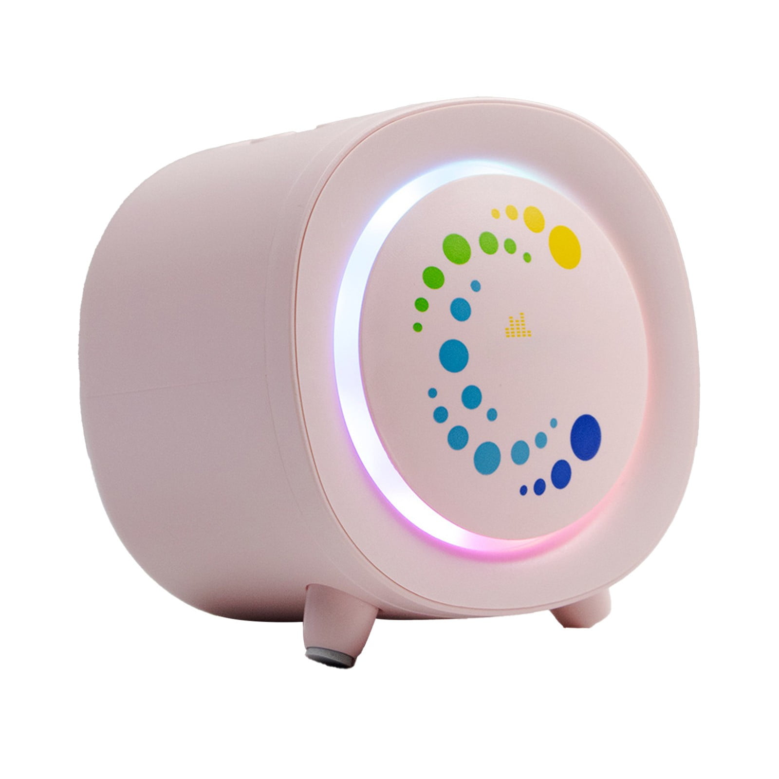 LACKUST Portable Mini Bluetooth Speaker with Heavy Bass - Wireless Small Pink Speaker for Outdoor, Car, Home & Desktop Use