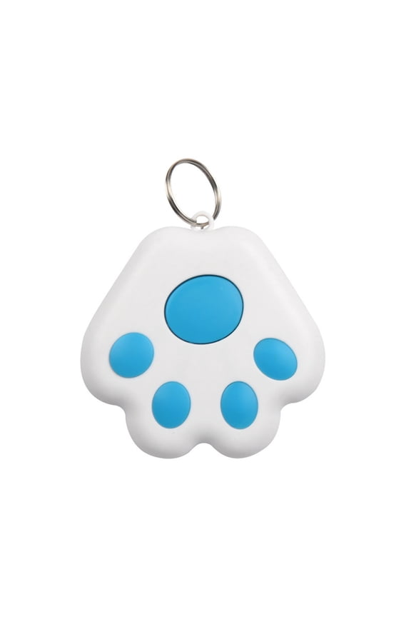 Portable Mini Dog GPS Tracker,Clearance Keychains Rings for Keys for Men Women for Car,Hidden Locator with Bluetooth 5.0,Blue