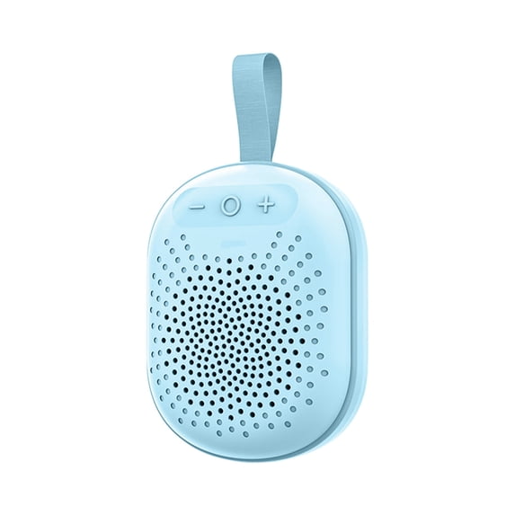 LACKUST Portable Speaker With Colored Bluetooth Speaker Bluetooth 5.1 IPX 4 Also,Light Blue