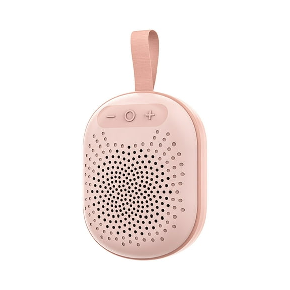 LACKUST Portable Speaker With Colored Bluetooth Speaker Bluetooth 5.1 IPX 4 Also,Pink