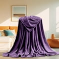 thumbnail image 1 of LACKUST Premium Flannel Blanket Throw ,Bath Towel Blanket,29.5x21.7in Coral Fleece Soft and Cozy Blankets for Home Yoga and Outdoors,J, 1 of 5